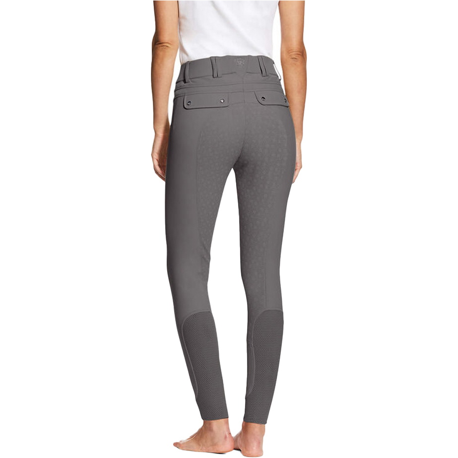 Ariat Culotte Intégrale Tri Factor Grip Pour Femme 10044945 - Plum Grey